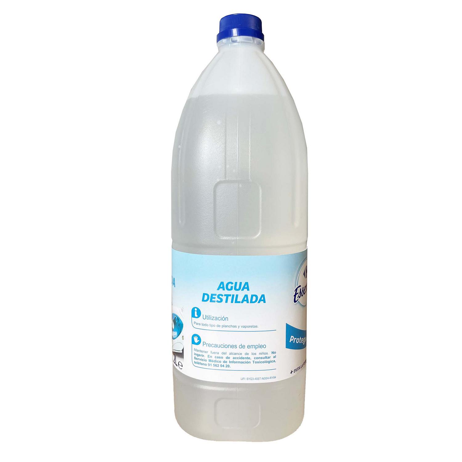 Agua de plancha desmineralizada Essential Carrefour 2 l.