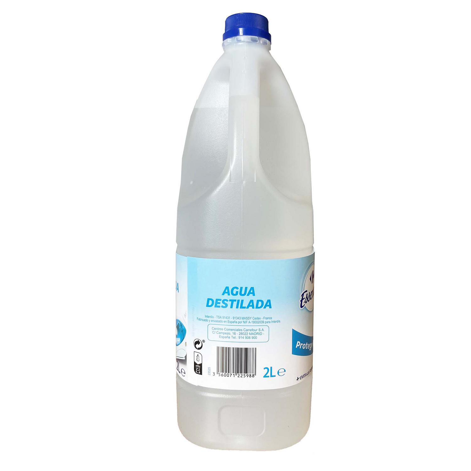 Agua de plancha desmineralizada Essential Carrefour 2 l.