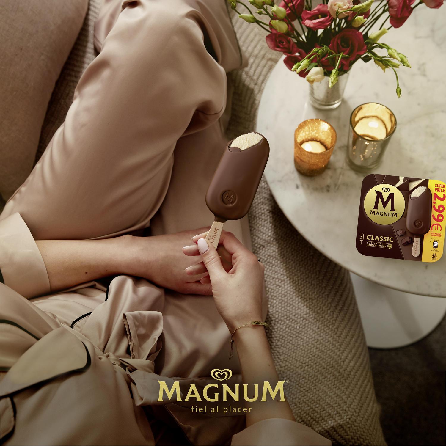 Bombón Helado Magnum Classic 3 ud.