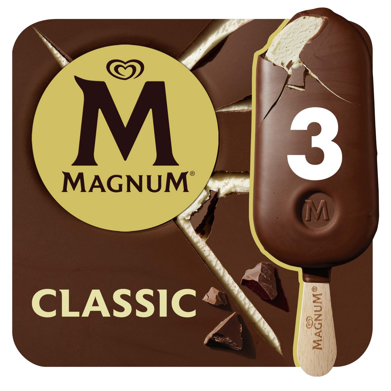 Bombón Helado Magnum Classic 3 ud.