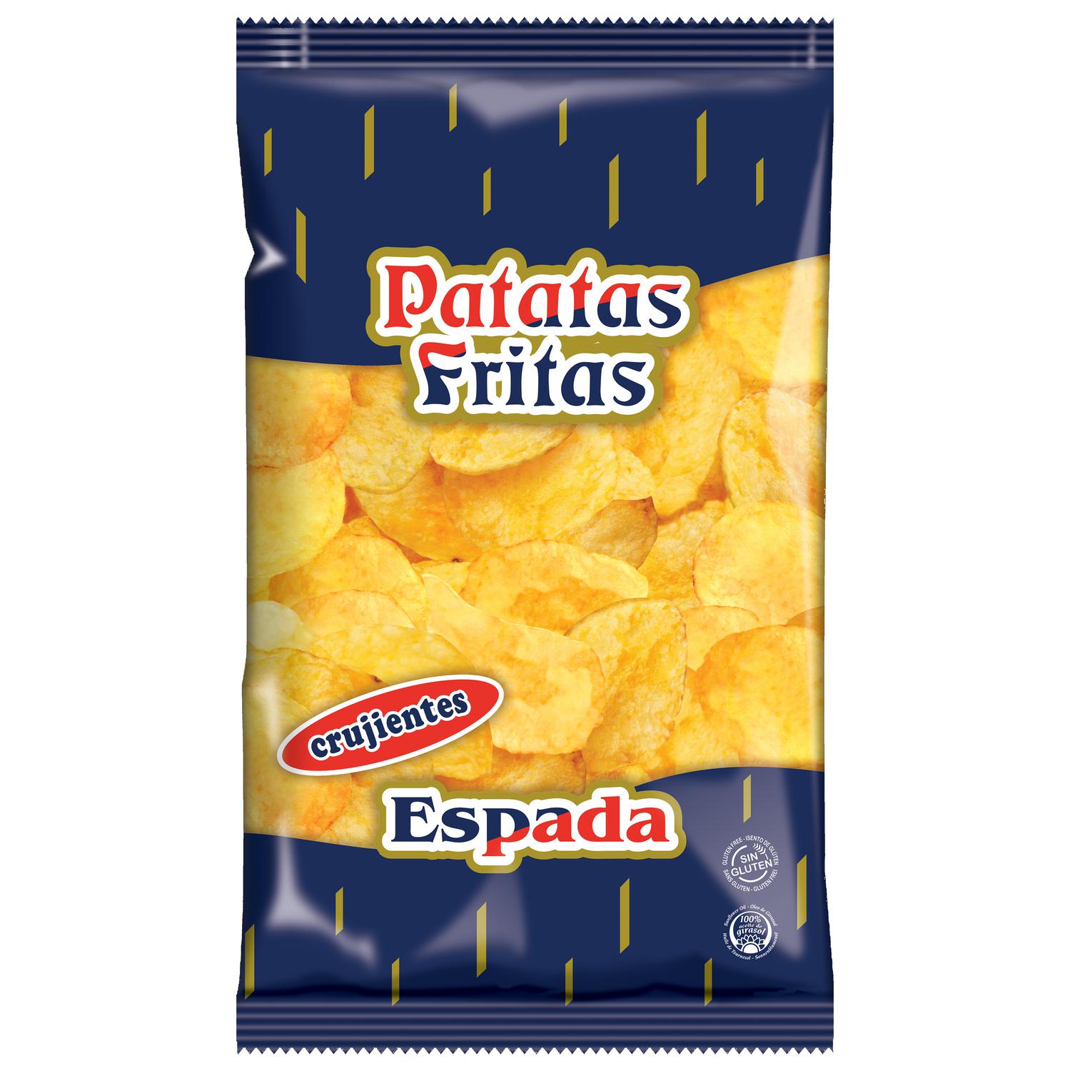 Patatas fritas crujientes Espada sin gluten 240 g.