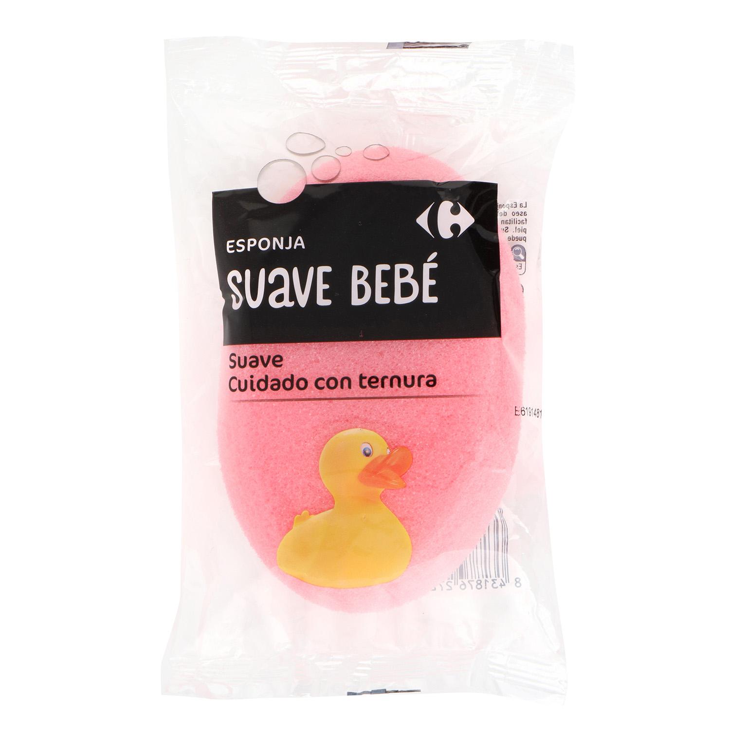 Esponja suave bebé Carrefour 1 ud.