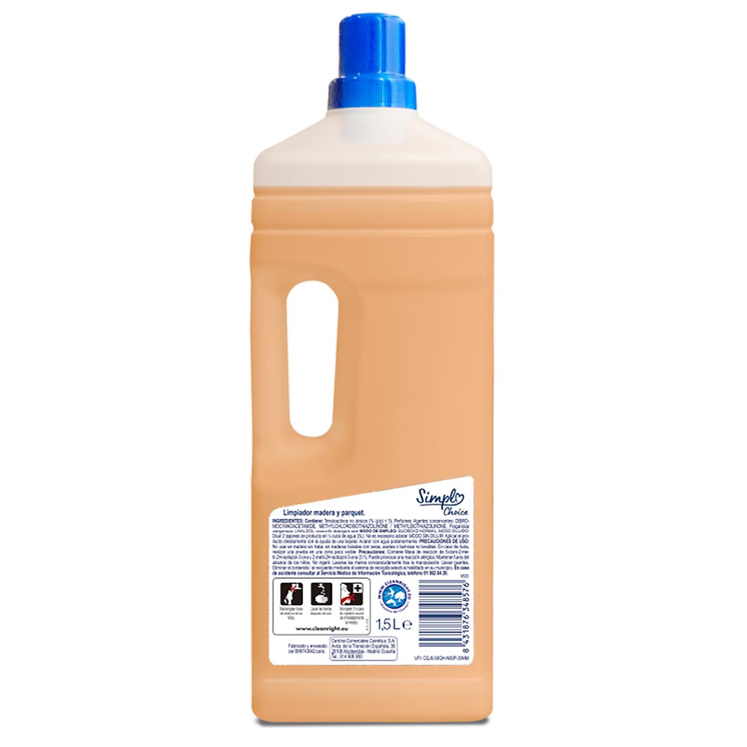 Limpiador de muebles de madera y parquet Simpl 1,5 l.