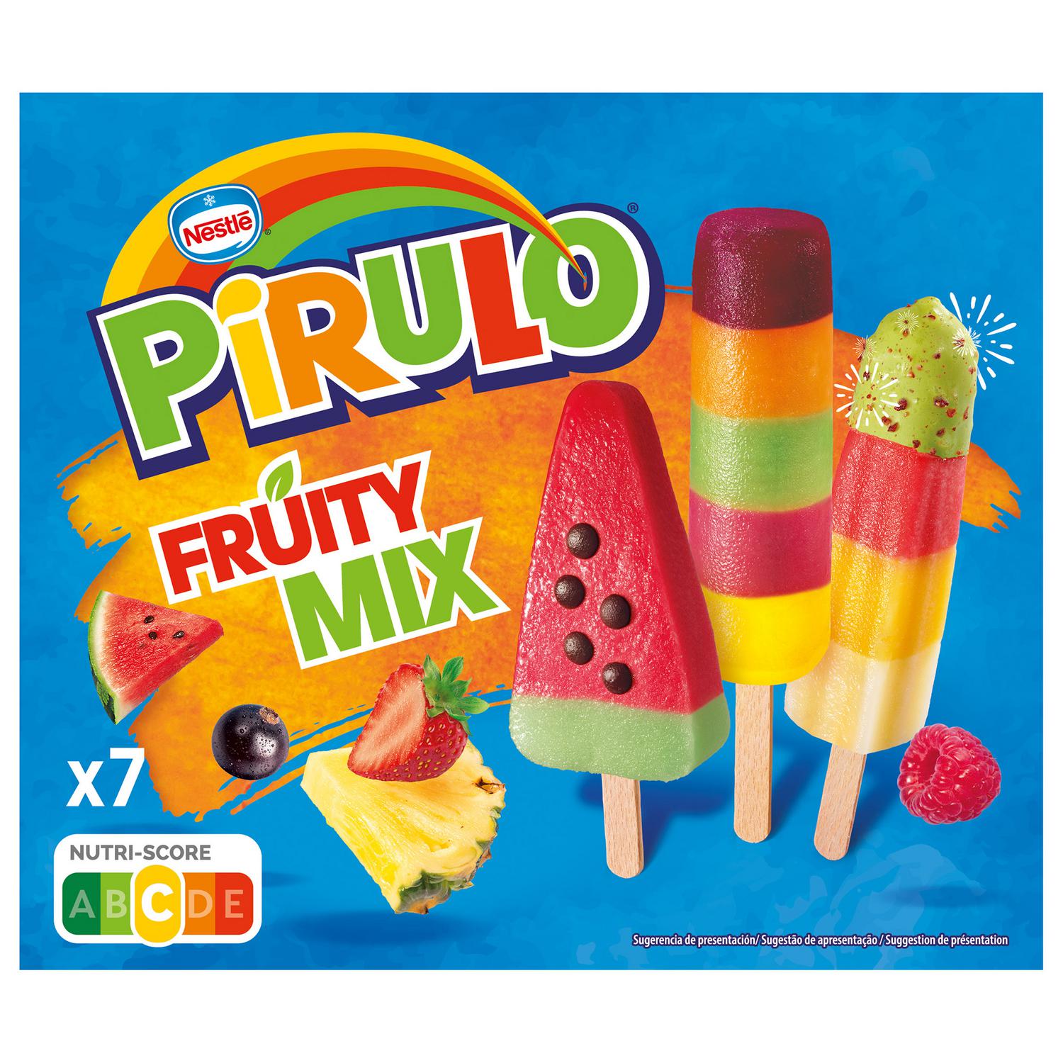 Helado Pirulo Fruity Mix Nestlé 7 ud.