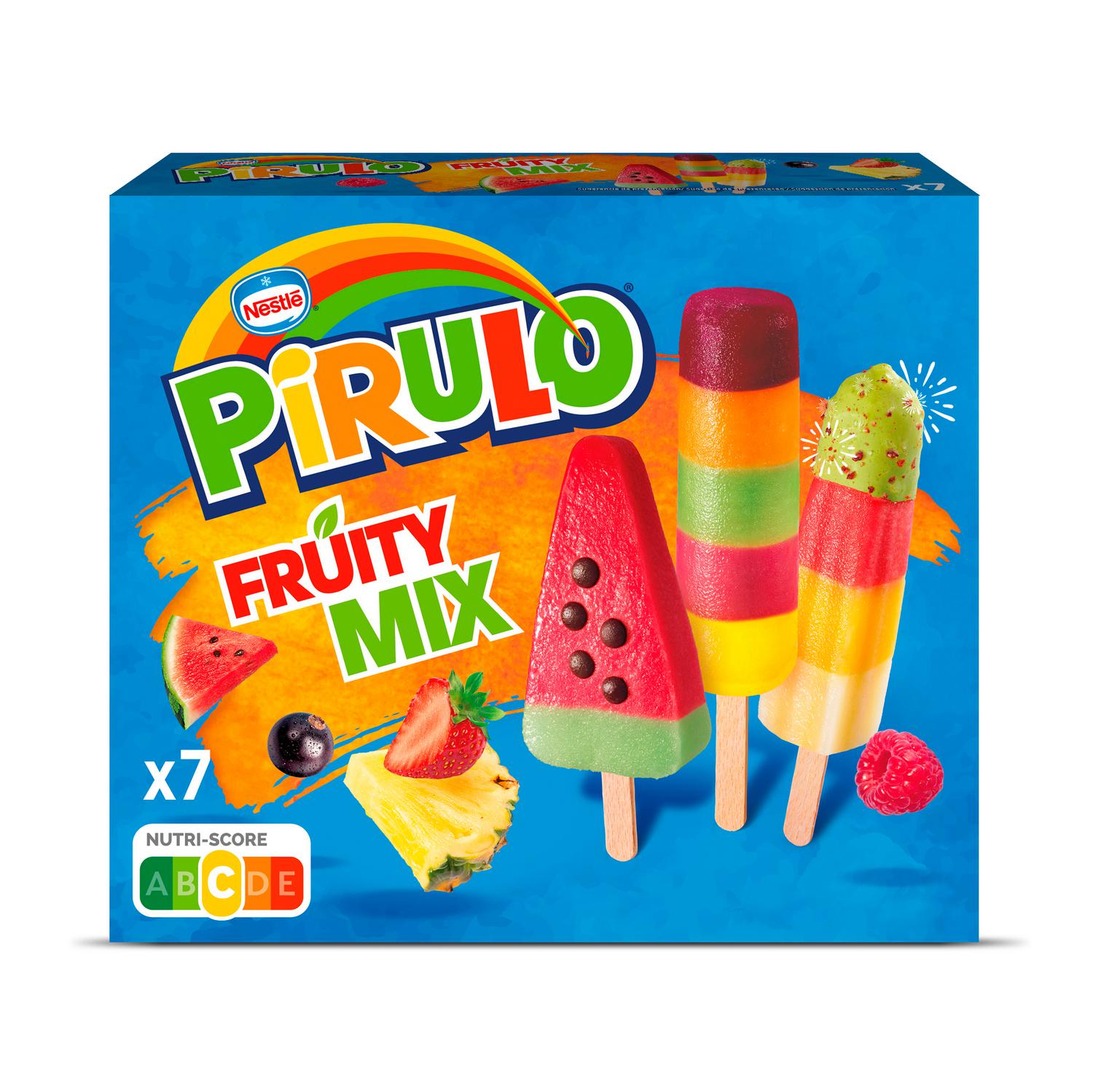 Helado Pirulo Fruity Mix Nestlé 7 ud.