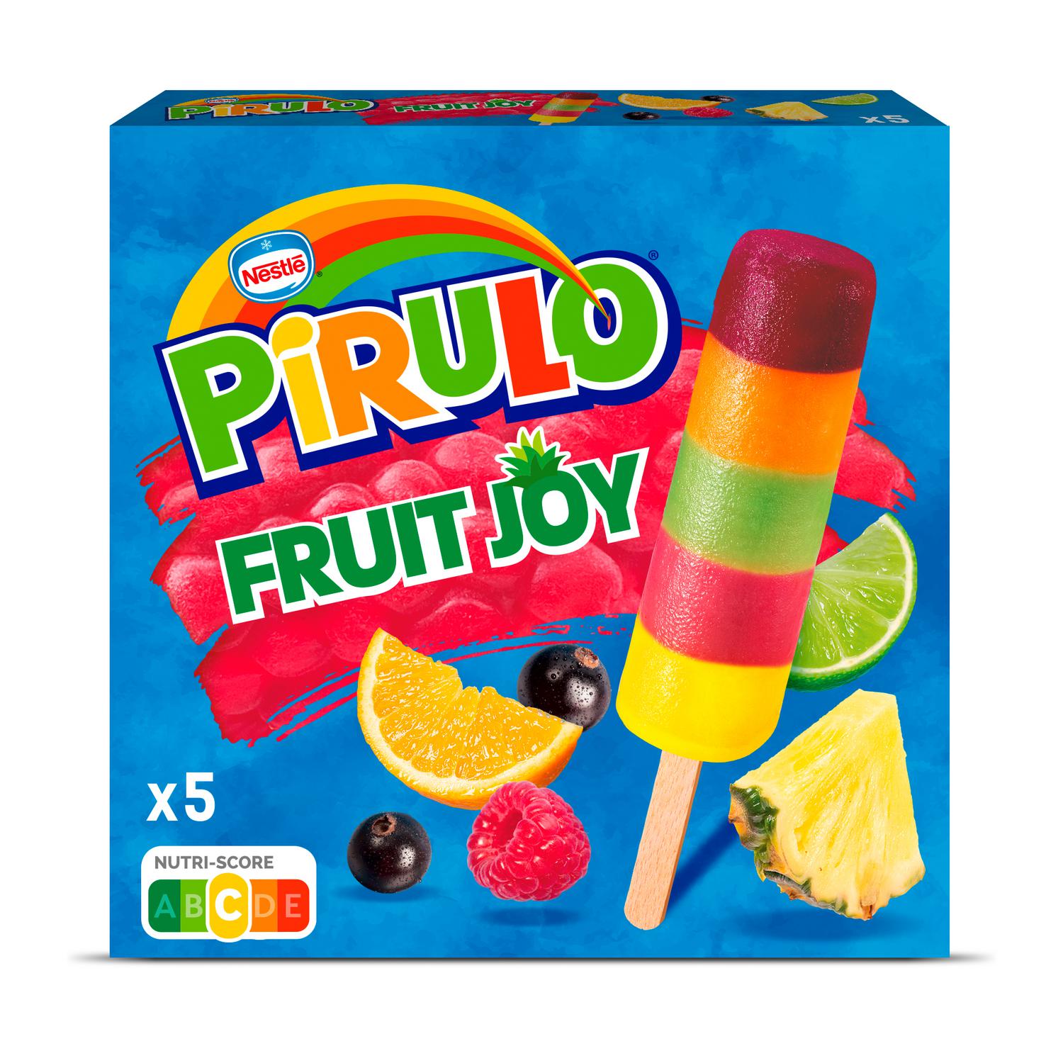 Pirulo Fruit Joy Nestlé sin gluten 5 ud.