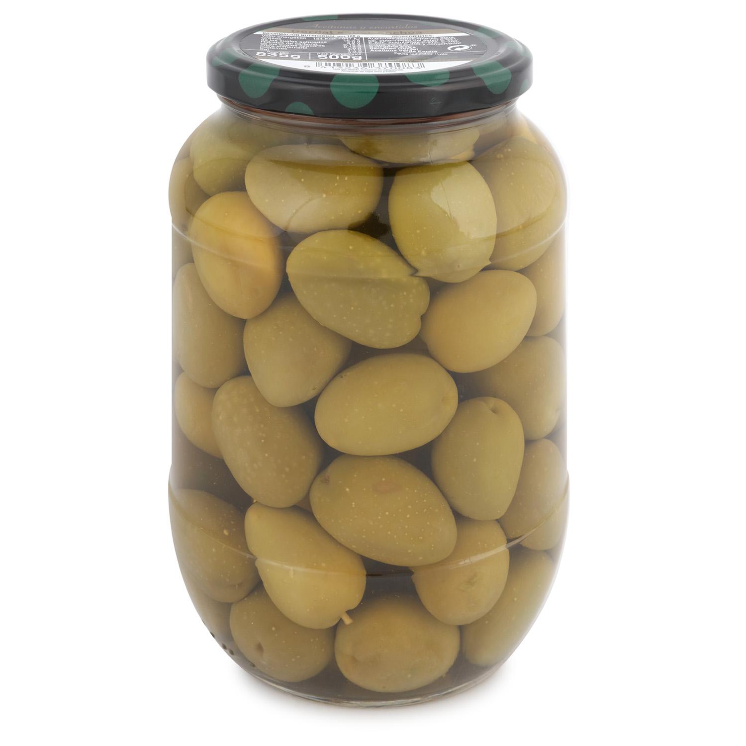 Aceituna gordal natural tarro 500 g