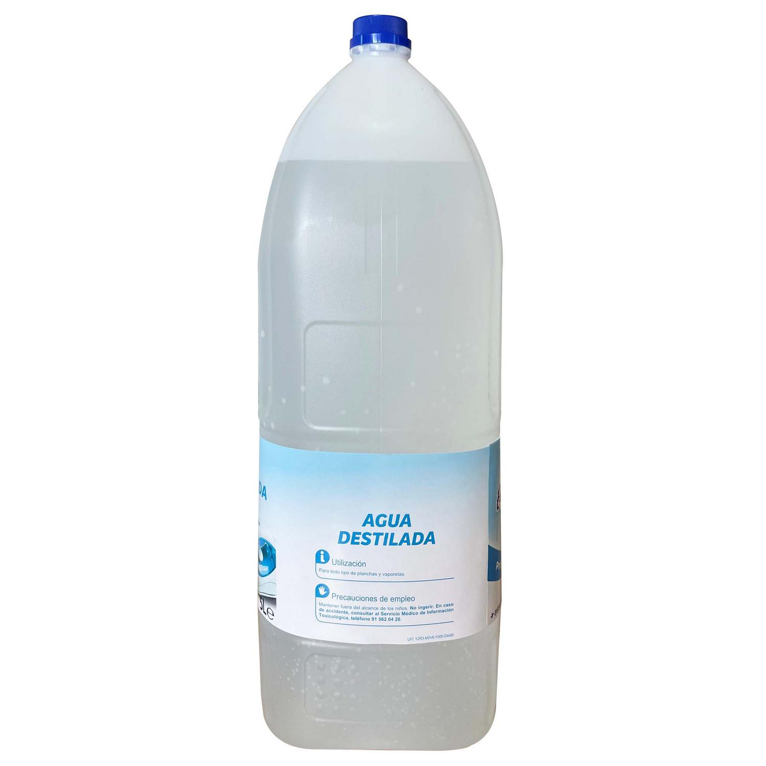 Agua de plancha desmineralizada Essential Carrefour 5 l.