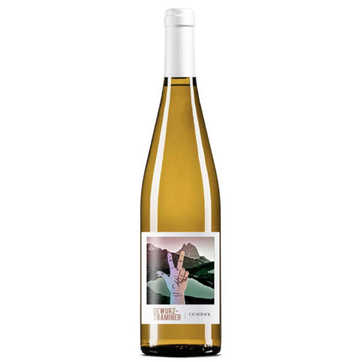 Vino blanco gewurztraminer Catacrack D.O. Somontano 75 cl.