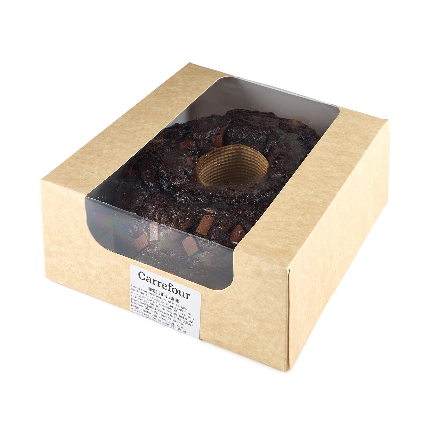 Bizcocho rondo de cacao Carrefour El Mercado 700 g
