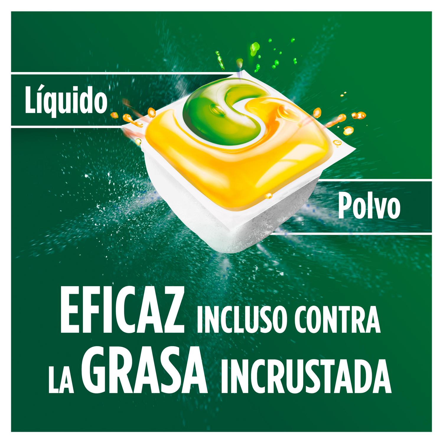 Lavavajillas a máquina en capsulas original aroma limón todo en uno Fairy 71 ud.