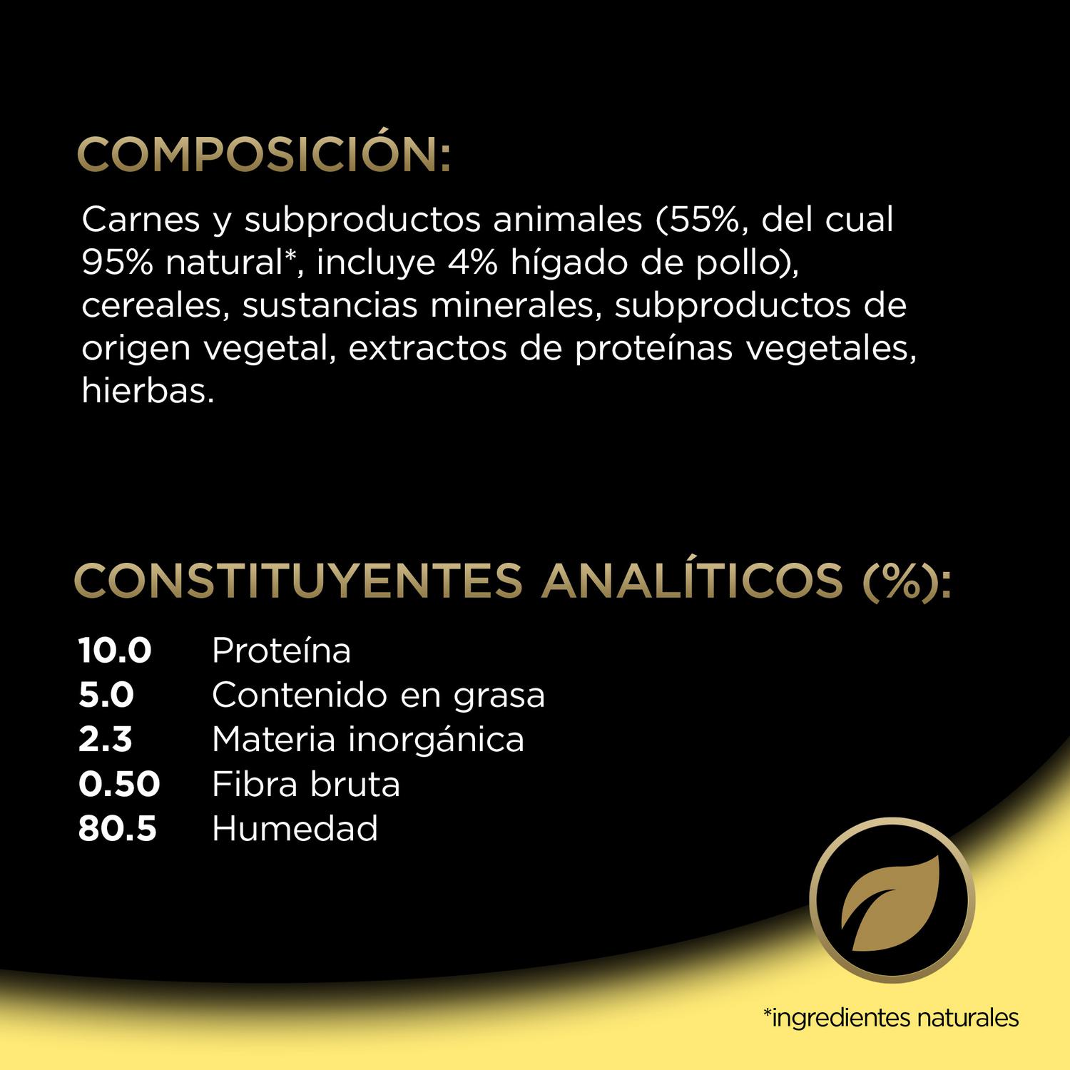 Comida húmeda de pollo para perros Cesar 150 g.