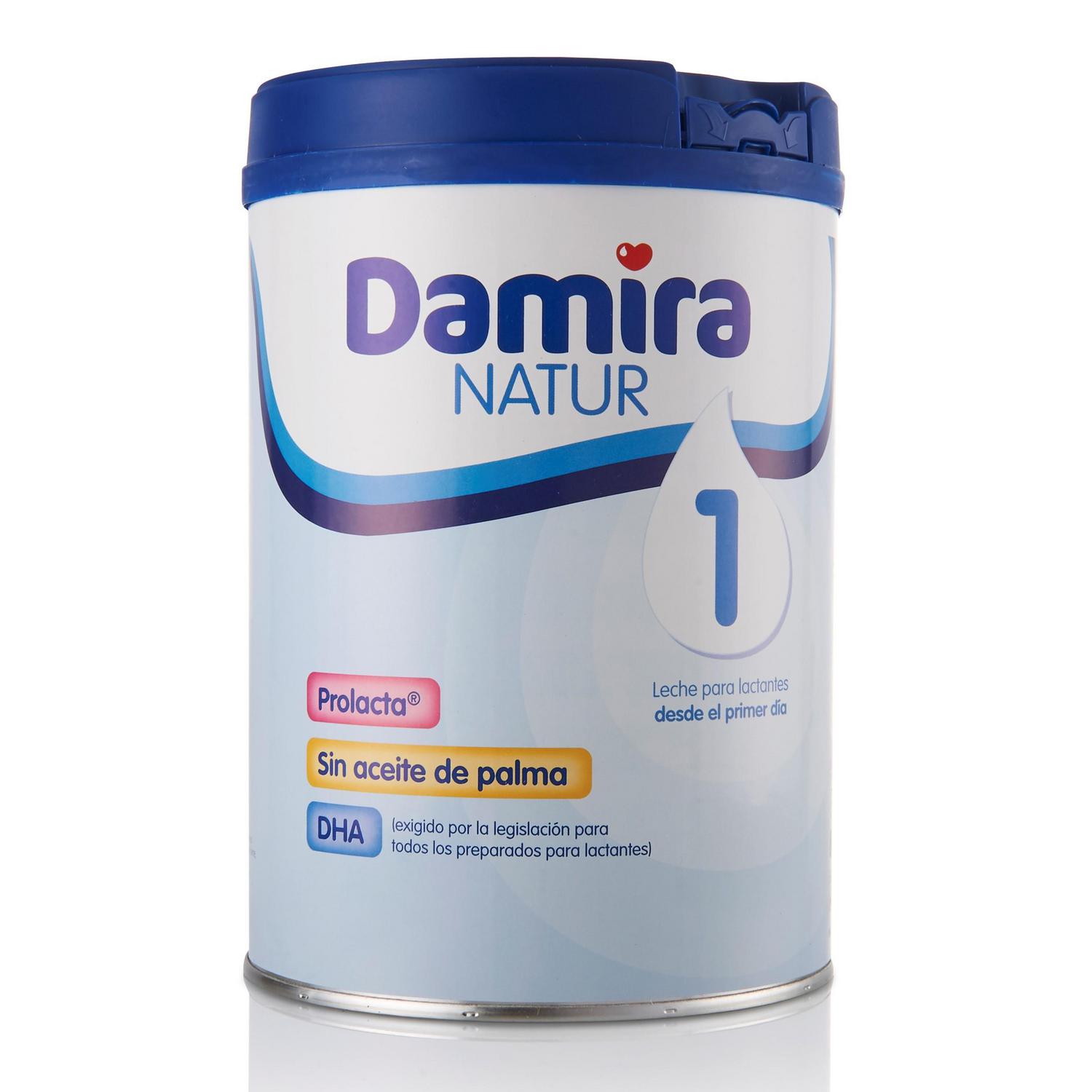Leche infantil para lactantes desde el primer día Damira Natur 1 lata 800 g.