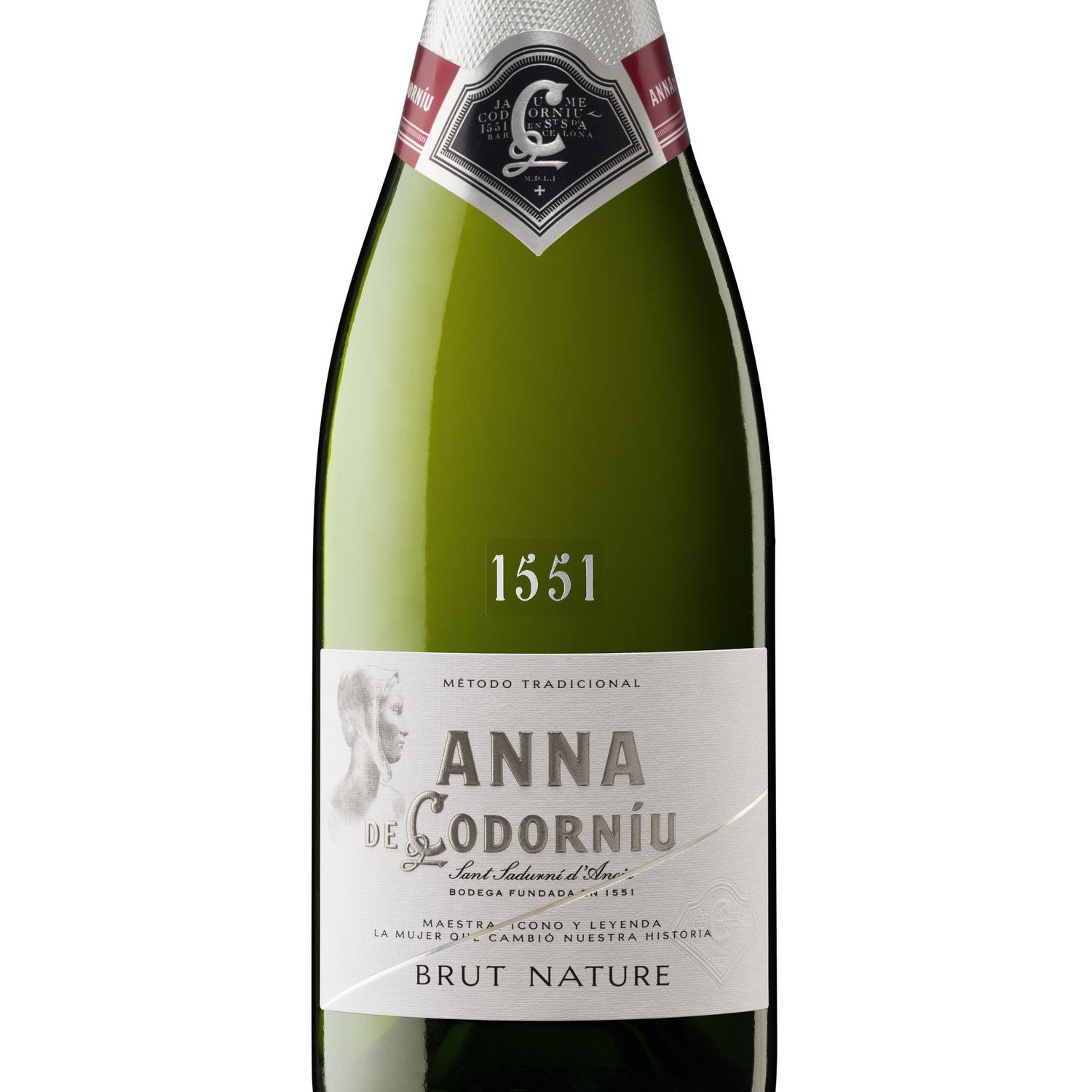 Cava Anna Codorníu brut nature D.O. Cava 75 cl.