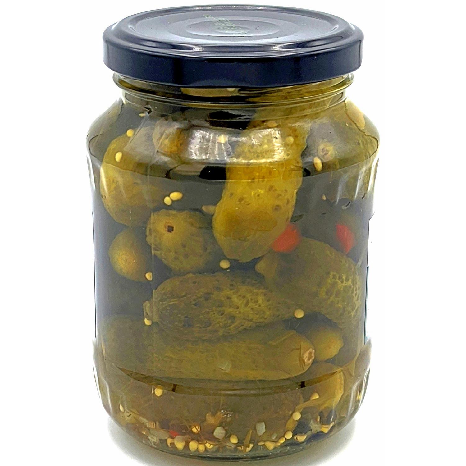 Pepinillos agridulces Classic Carrefour 180 g.