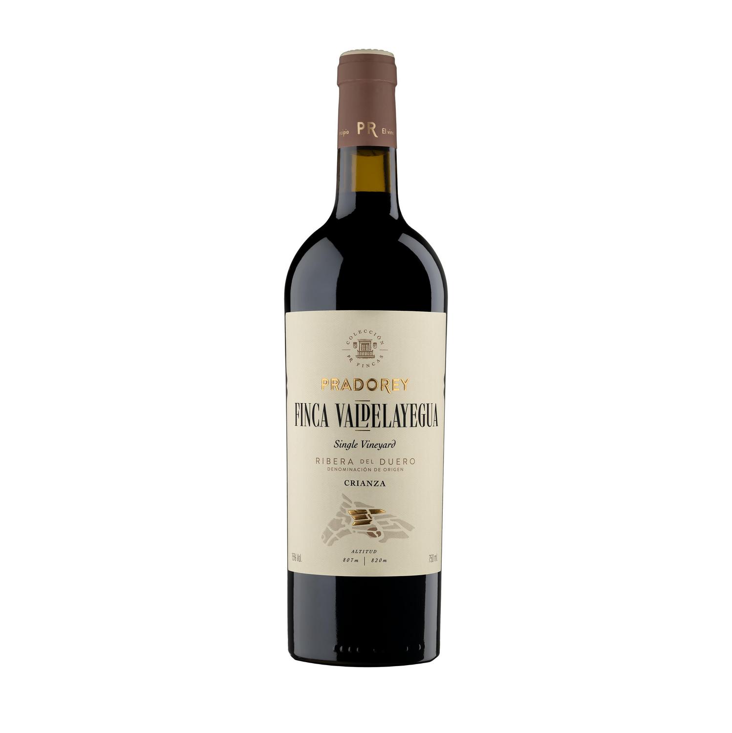 Vino tinto crianza tempranillo PradoRey D.O. Ribera del Duero 75 cl.