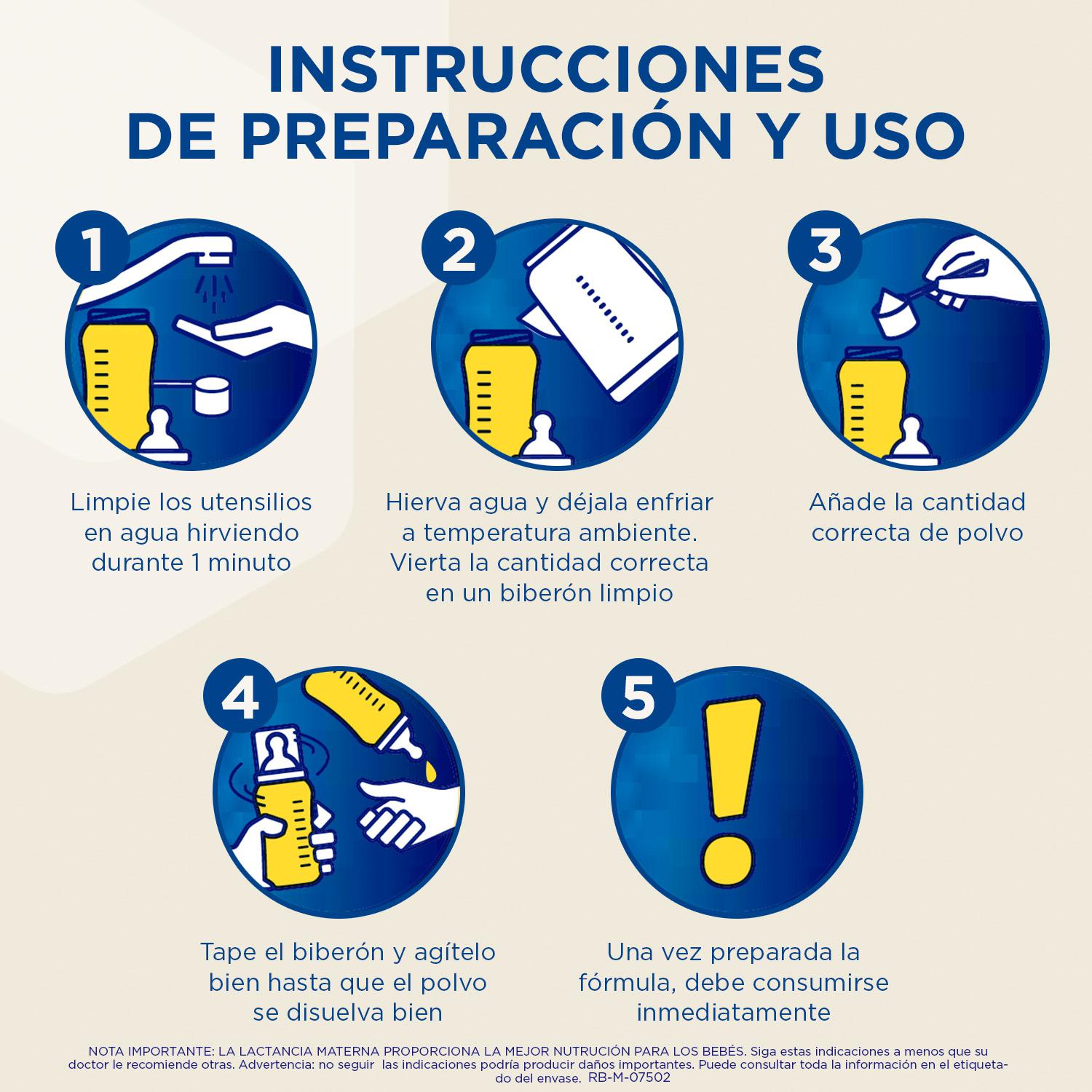Leche infantil para lactantes desde el primer día Enfamil Complete 800 g.