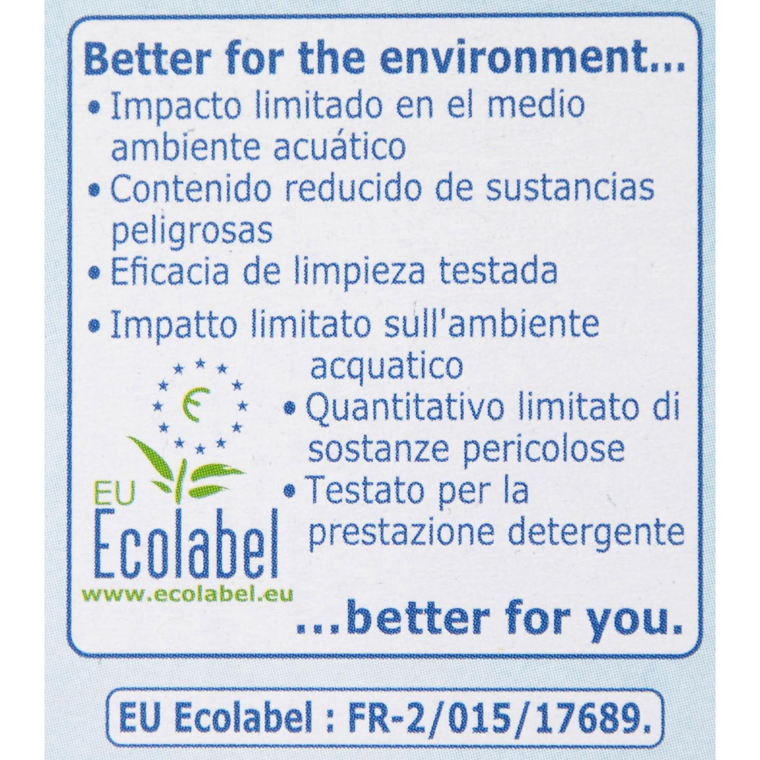 Lavavajillas a máquina en pastillas todo en uno ecológico Carrefour Eco Planet 30 ud.