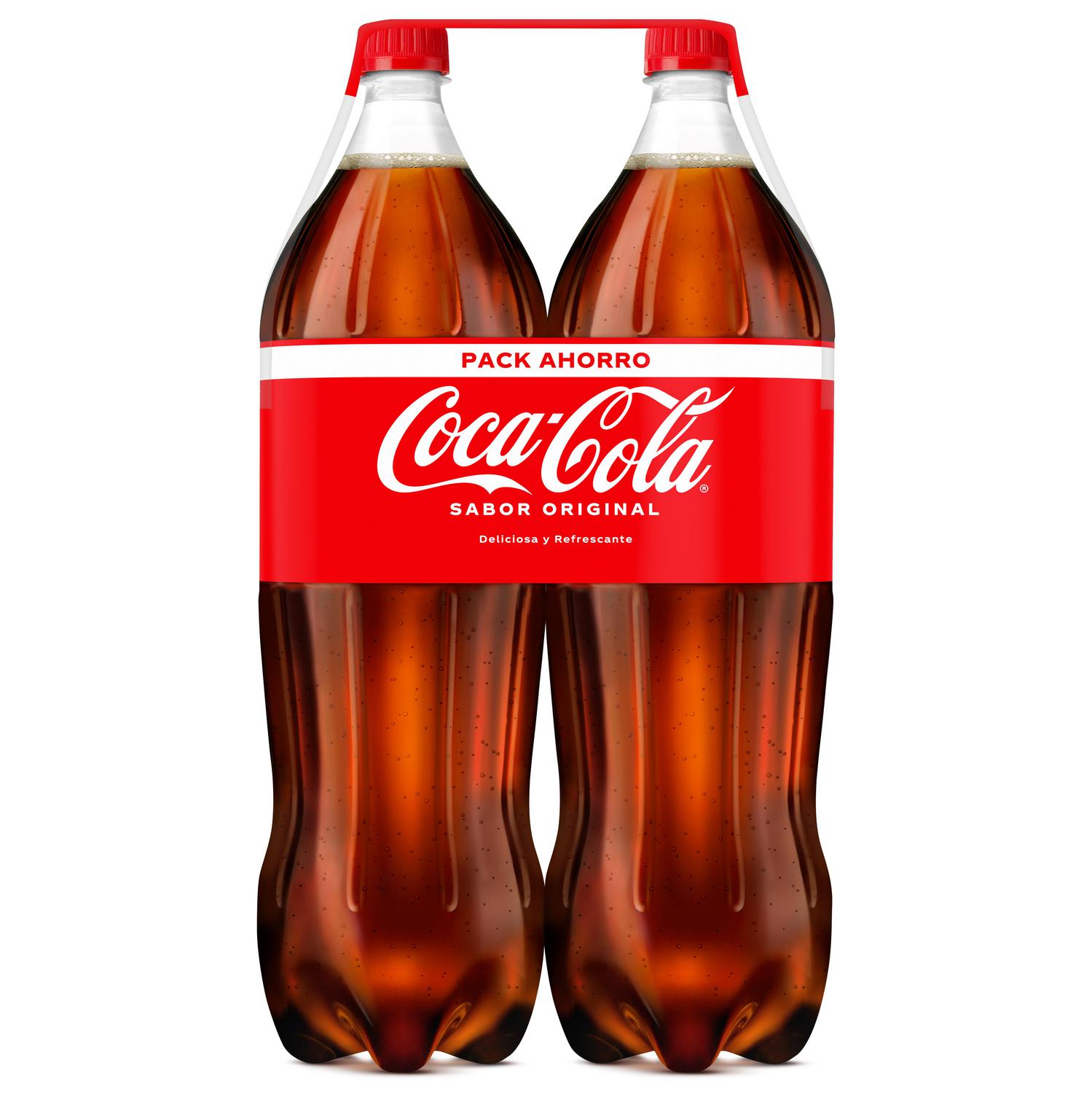 Coca Cola pack de 2 botellas de 2 l.