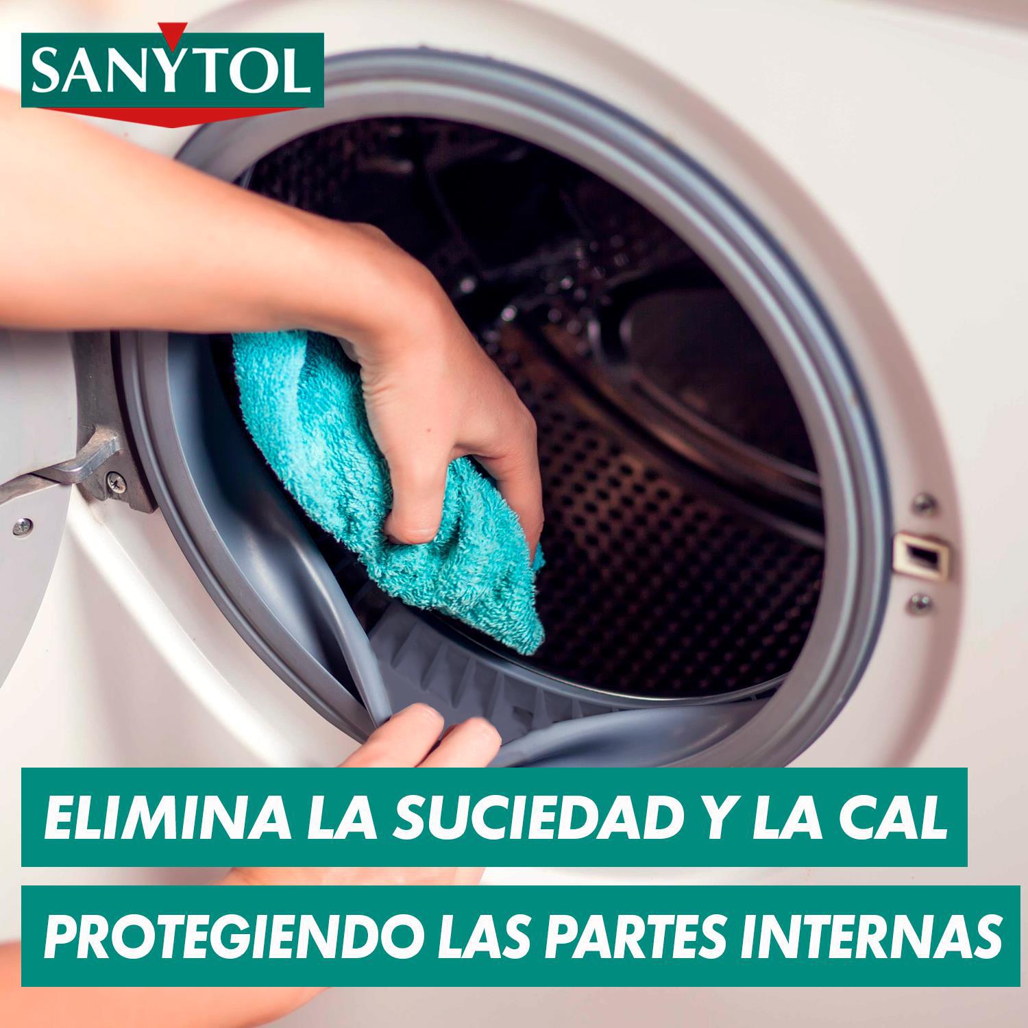 Limpia Lavadoras desinfectante Sanytol 240 ml.