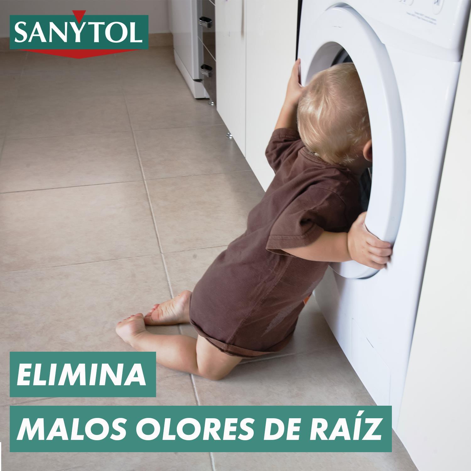 Limpia Lavadoras desinfectante Sanytol 240 ml.