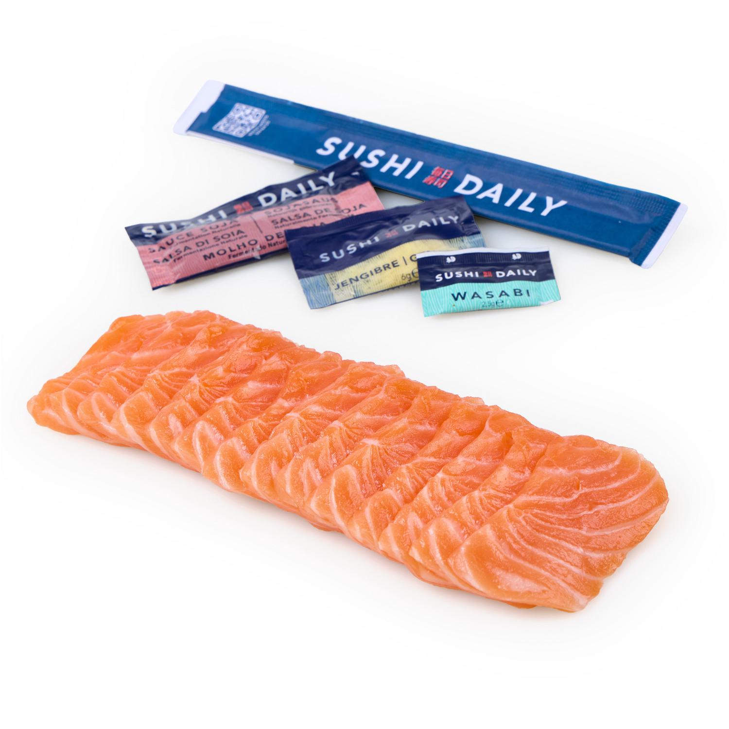 Sashimi de salmón 182 g