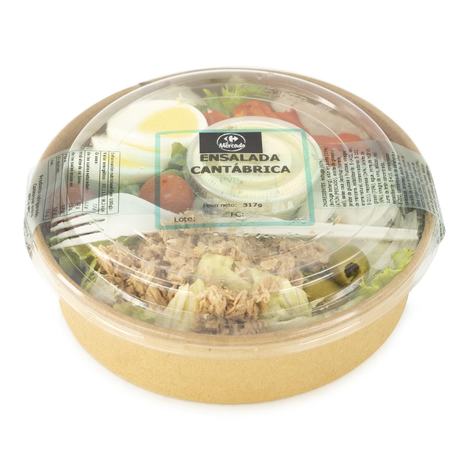 Ensalada cantábrica Carrefour El Mercado 317 g