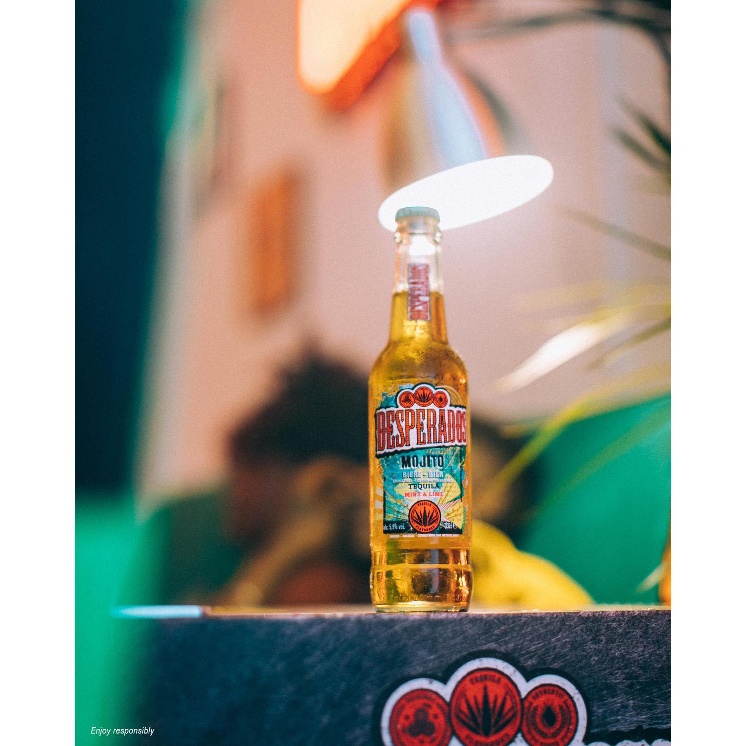 Cerveza Desperados mojito botella 33 cl.