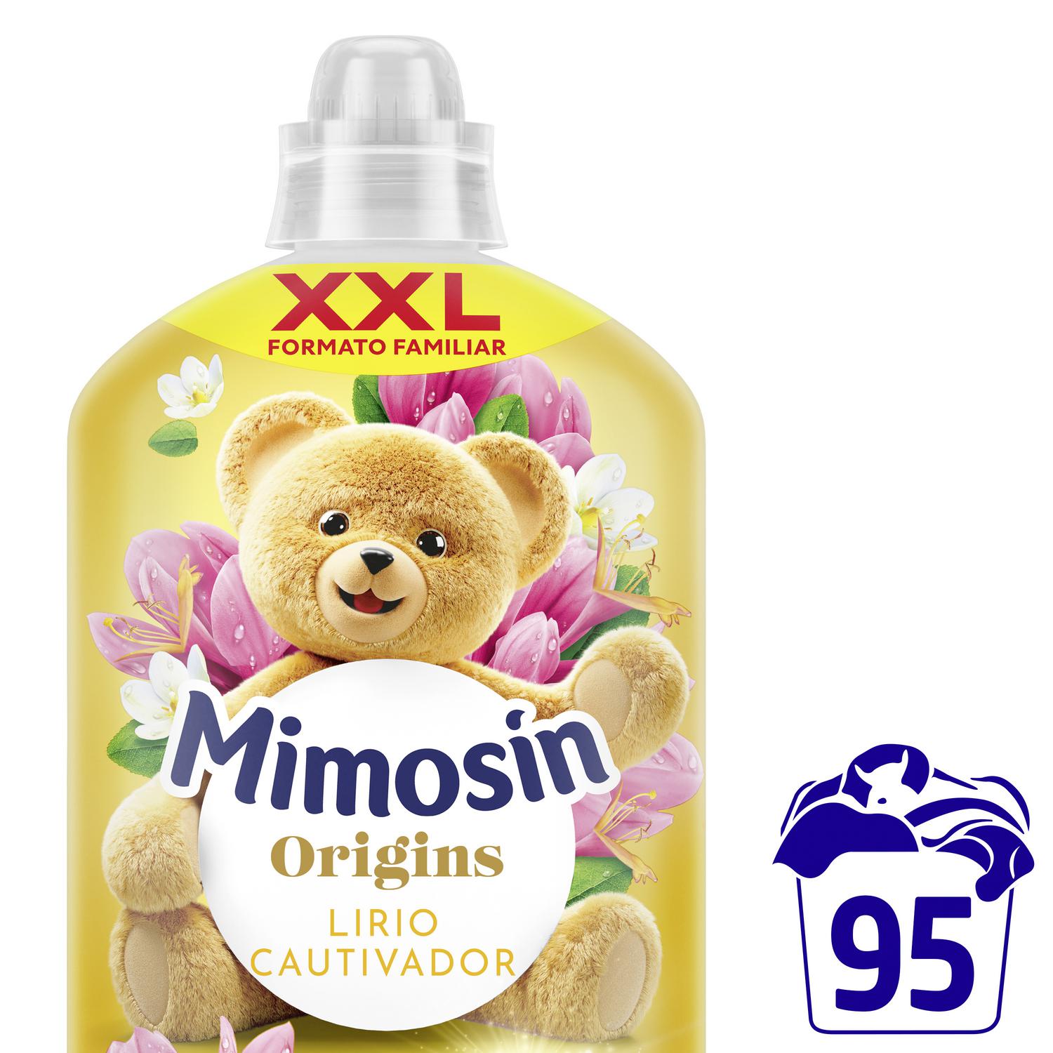 Suavizante concentrado lirio cautivador Origins Mimosín 95 lavados.