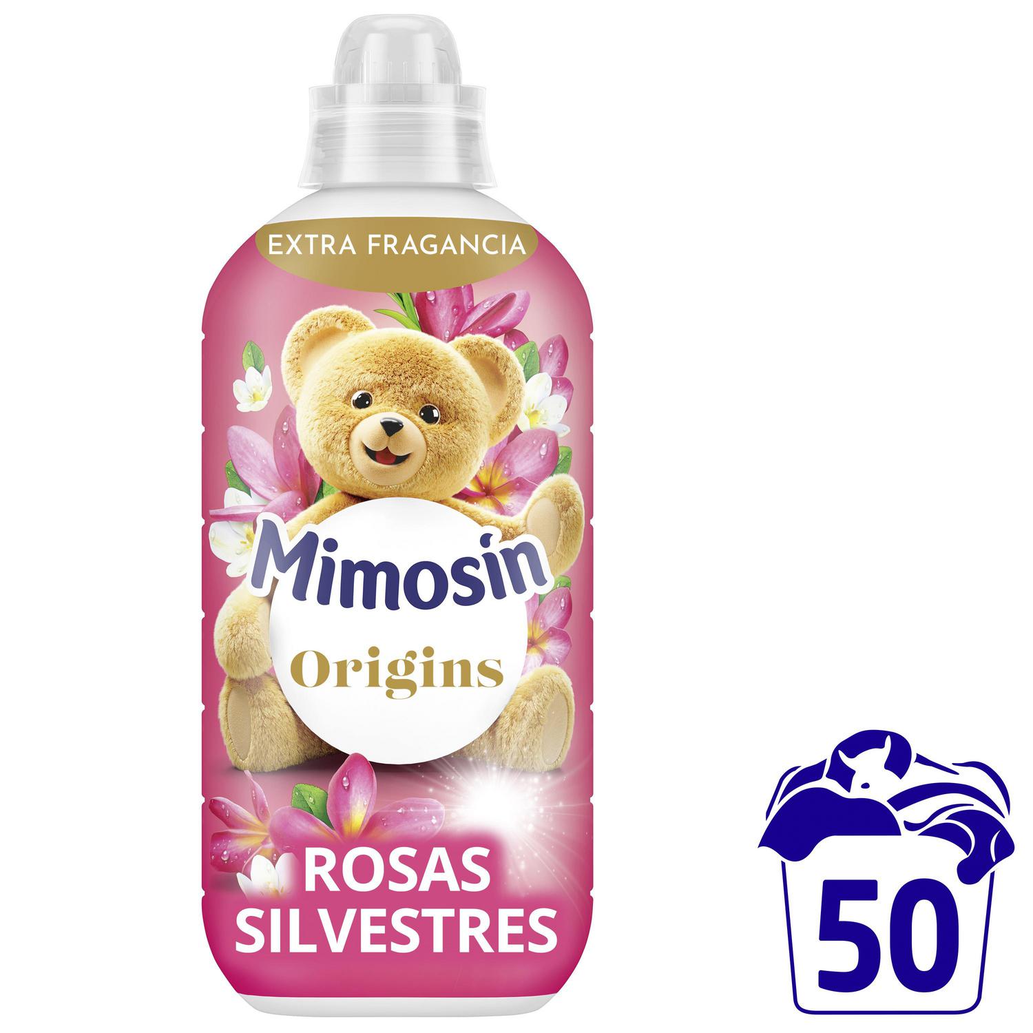 Suavizante concentrado rosas silvestres Origins Mimosín 50 lavados.