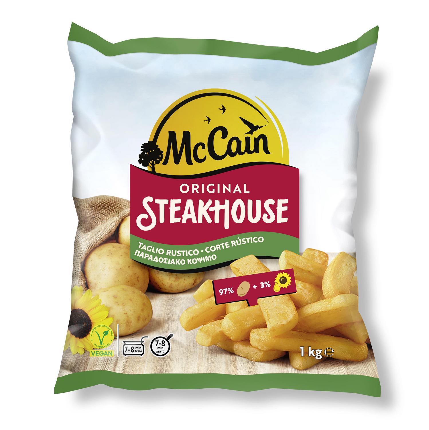 Patatas Original Steakhouse McCain 1 kg.