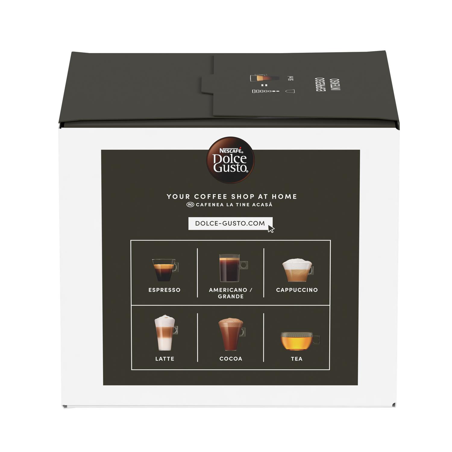 Café espresso intenso en cápsulas Nescafé Dolce Gusto 30 ud.