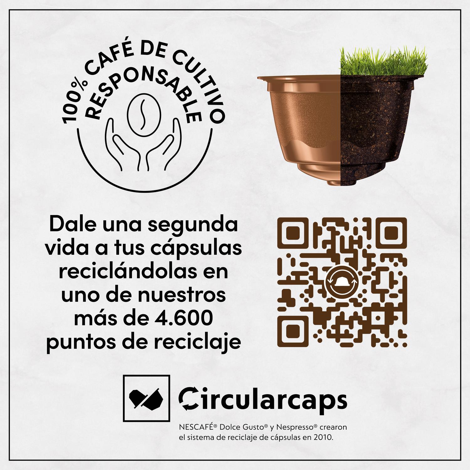 Café espresso intenso en cápsulas Nescafé Dolce Gusto 30 ud.