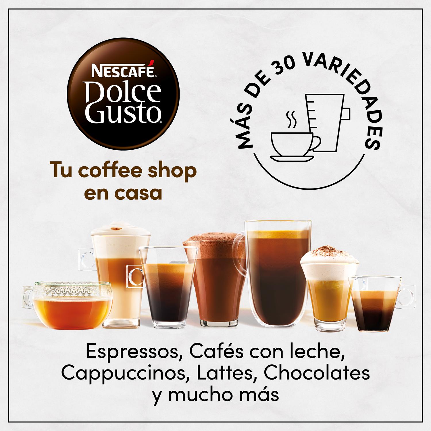 Café espresso intenso en cápsulas Nescafé Dolce Gusto 30 ud.