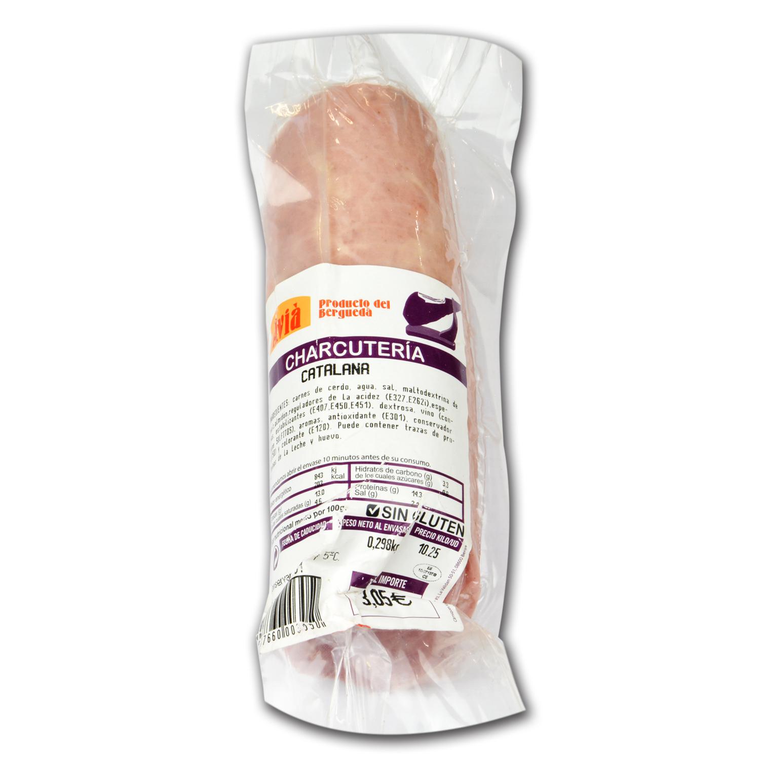 Butifarra catalana pieza Avia 300 g aprox