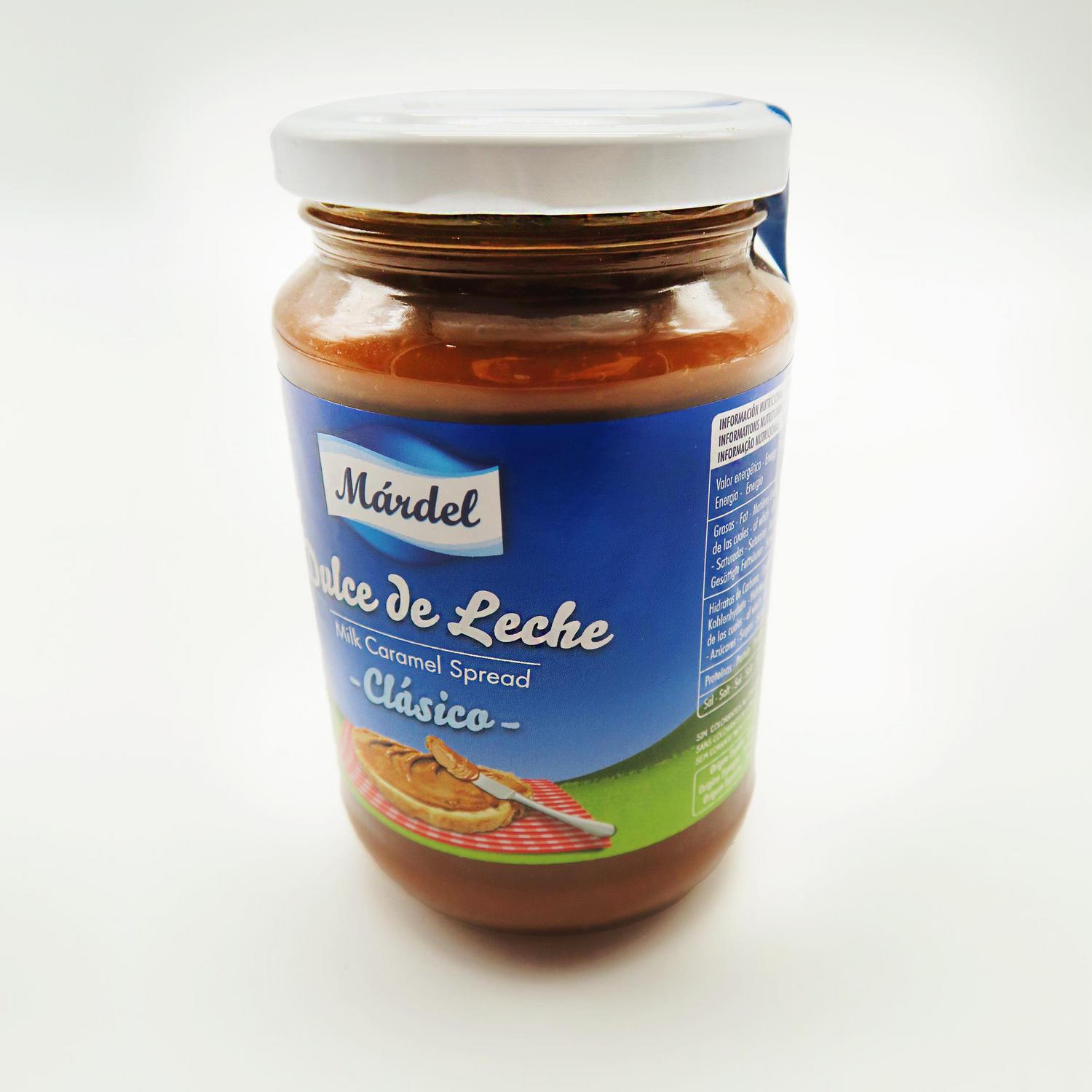 Dulce de leche Márdel sin gluten 450 g.