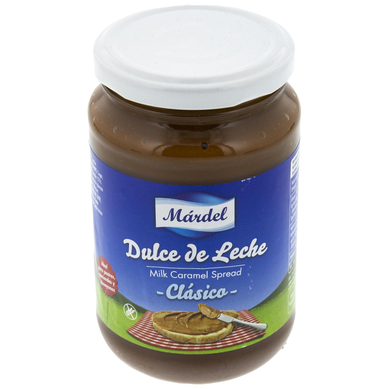 Dulce de leche Márdel sin gluten 450 g.