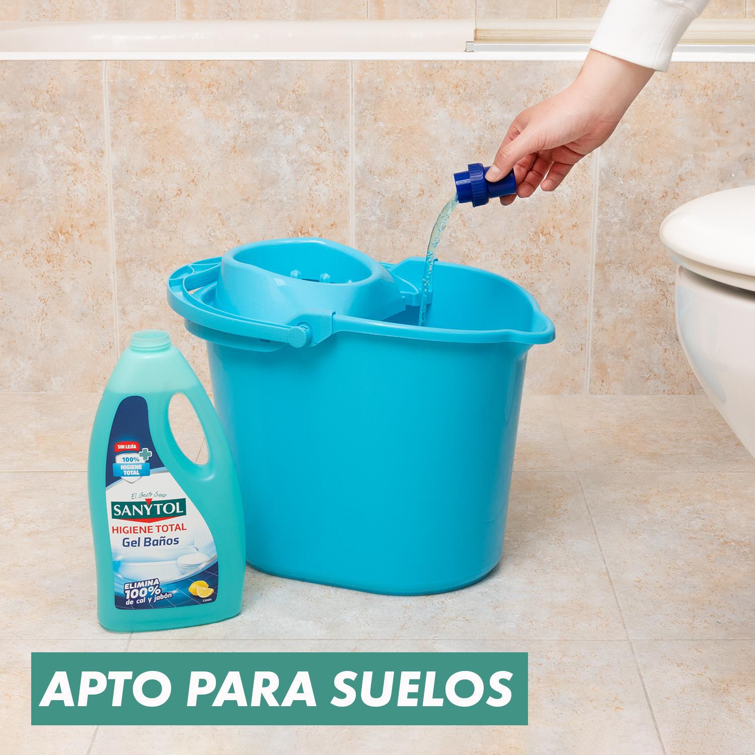 Limpiador higiene total gel baños Sanytol 1,2 l.