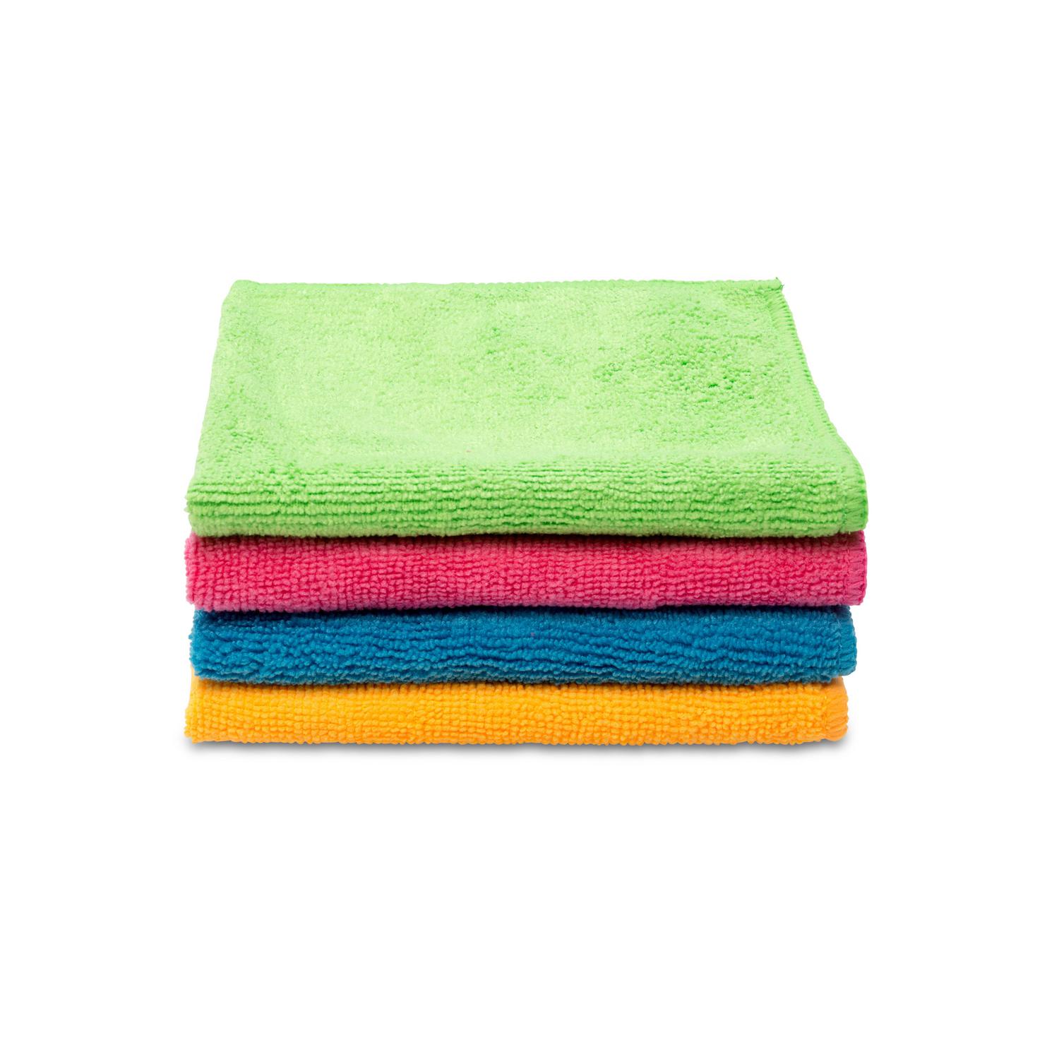 Set de 4 Bayetas Multiusos Microfibra VILEDA Microfibre Colors XL