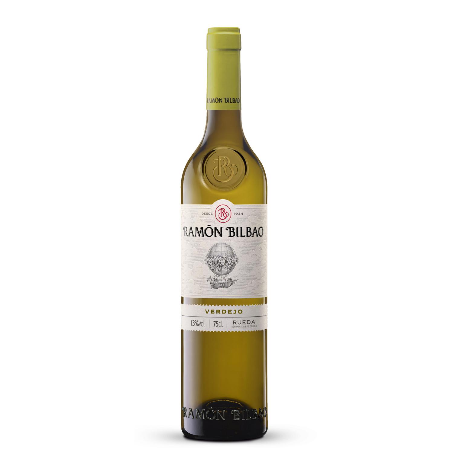Vino blanco verdejo Monte Blanco Ramón Bilbao D.O. Rueda 75 cl.