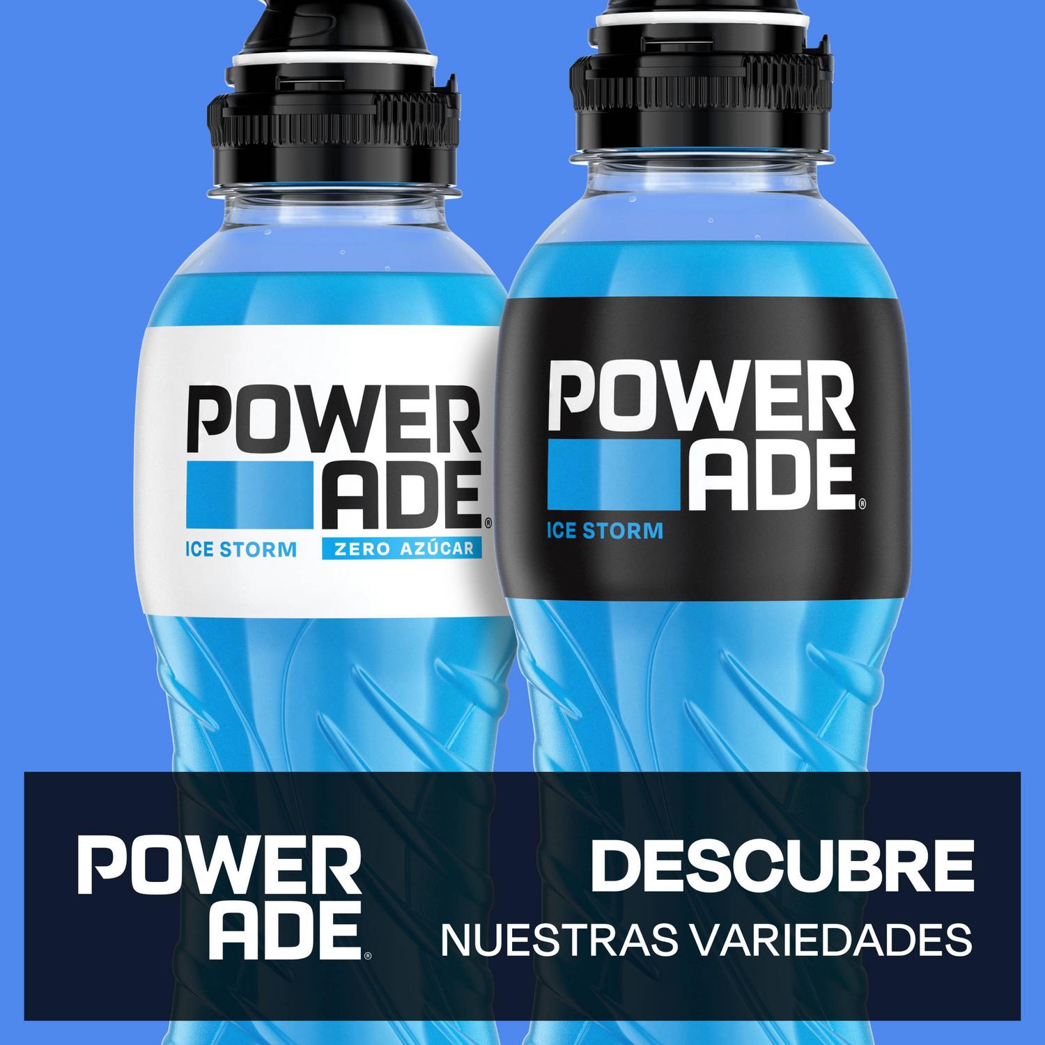 Powerade Ice Storm bebida isotónica botella 50 cl.