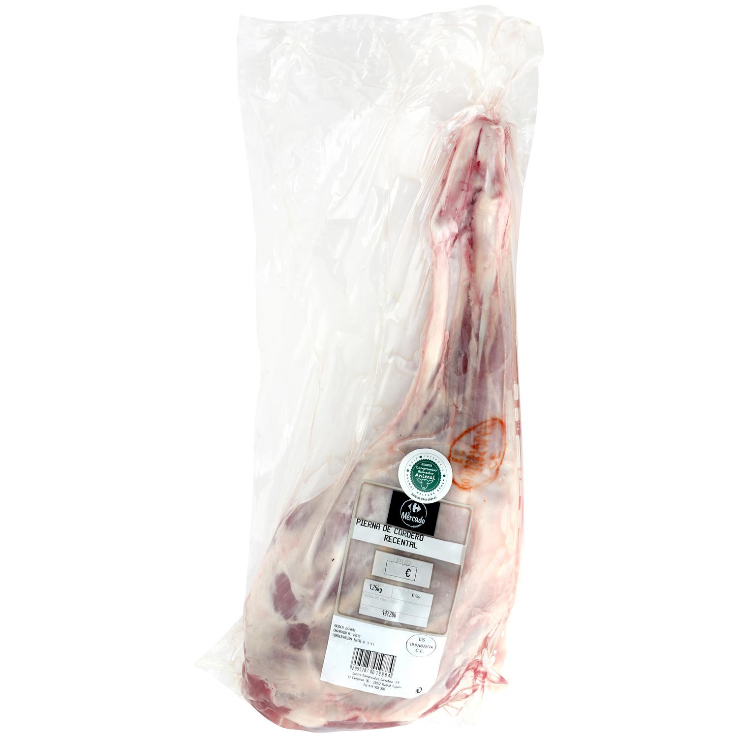Pierna de cordero envasada al vacío 1,3 kg aprox AC