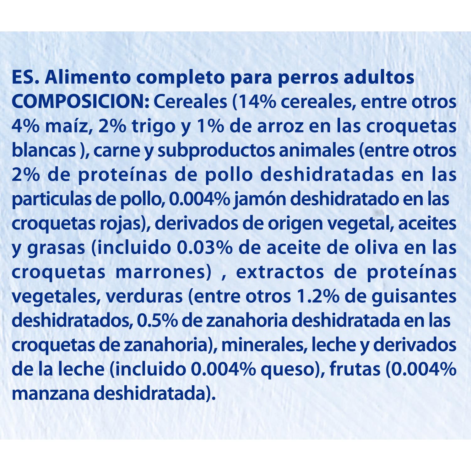 Pienso para perro adulto bon menú Receta Mediterránea 4 Kg.