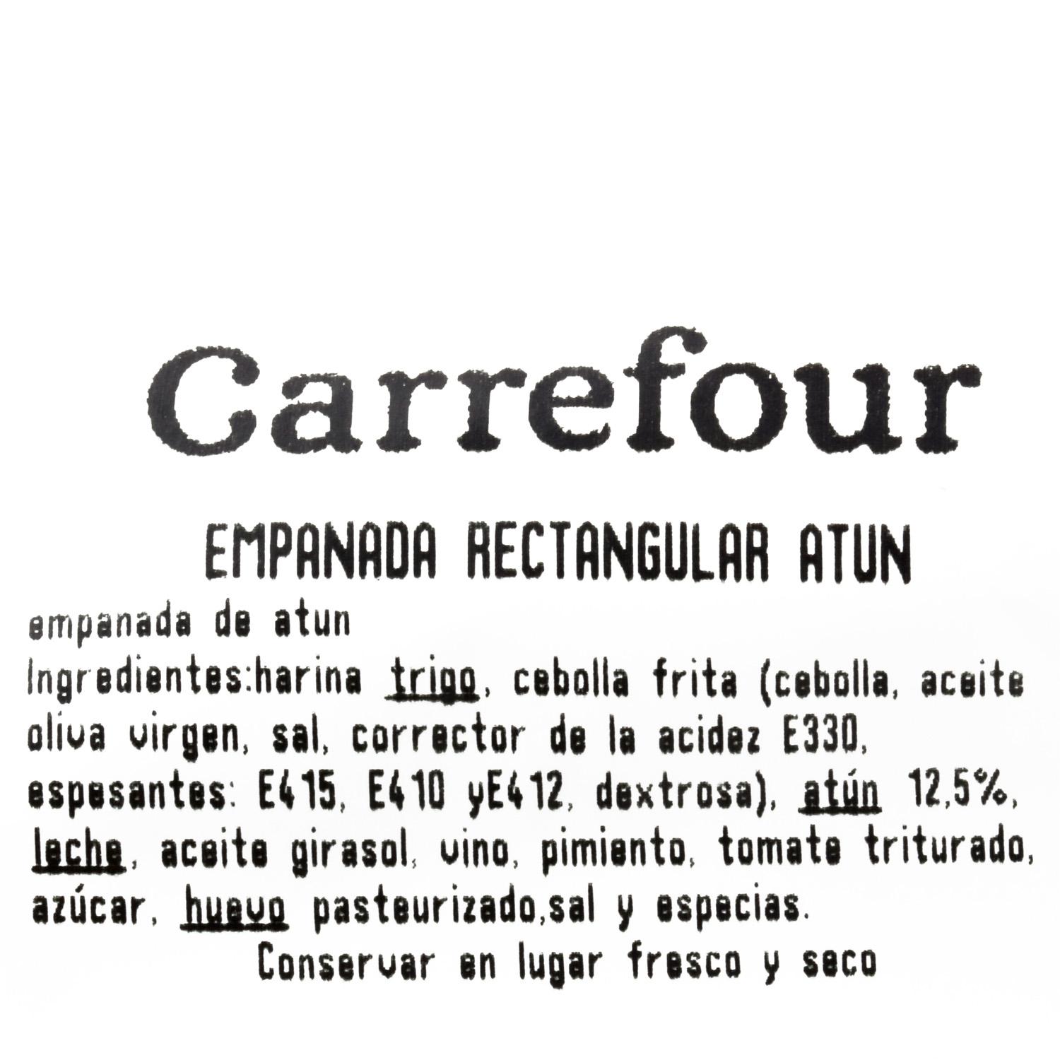 Empanada rectangular de atún 700 g