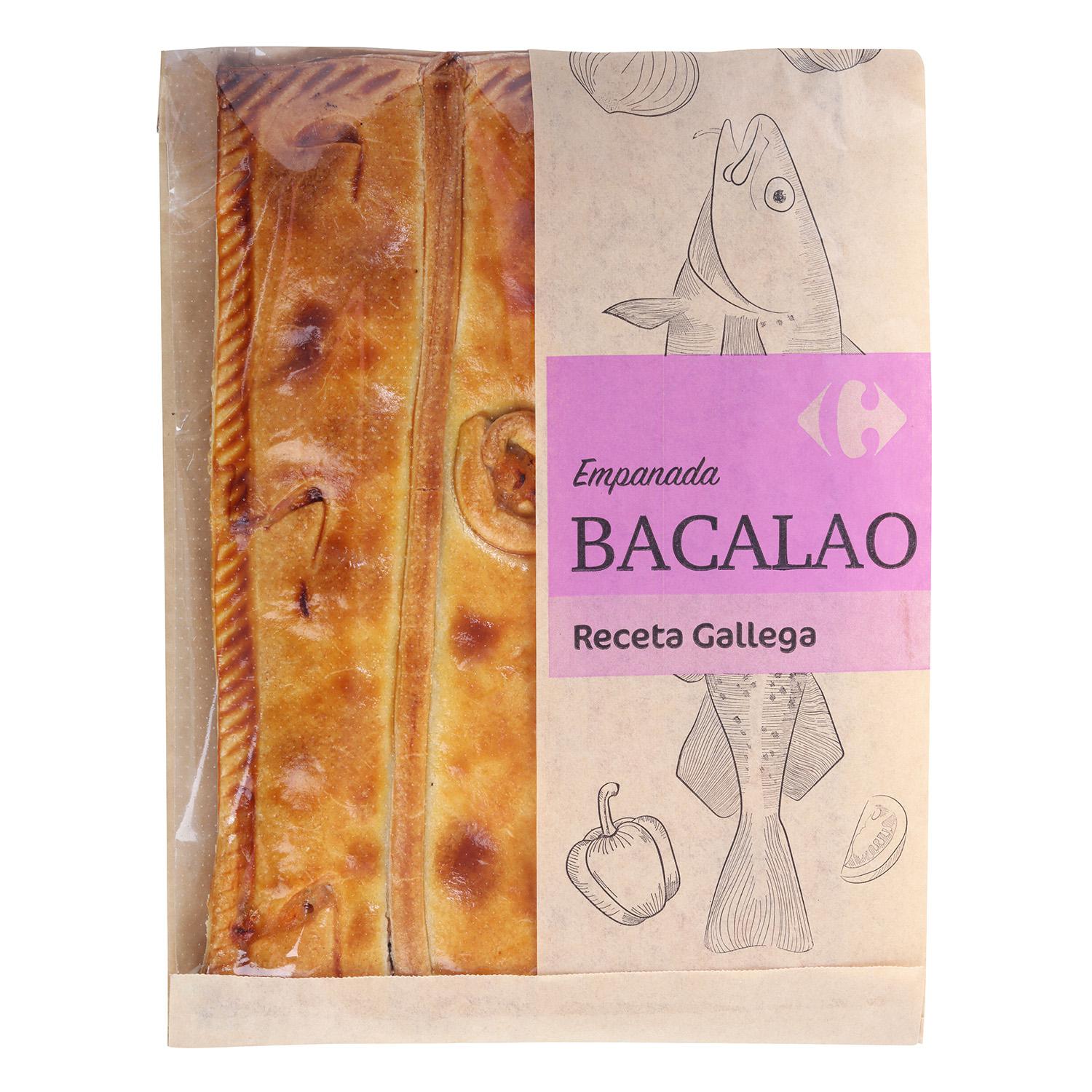 Empanada rectangular de bacalao 700 g