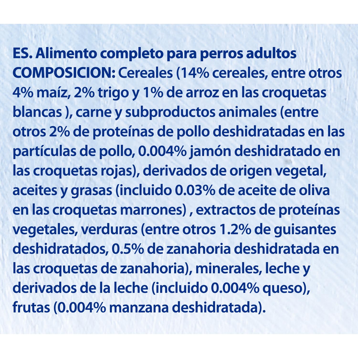 Pienso para perro adulto Receta Mediterránea Bon Menú 15 Kg.