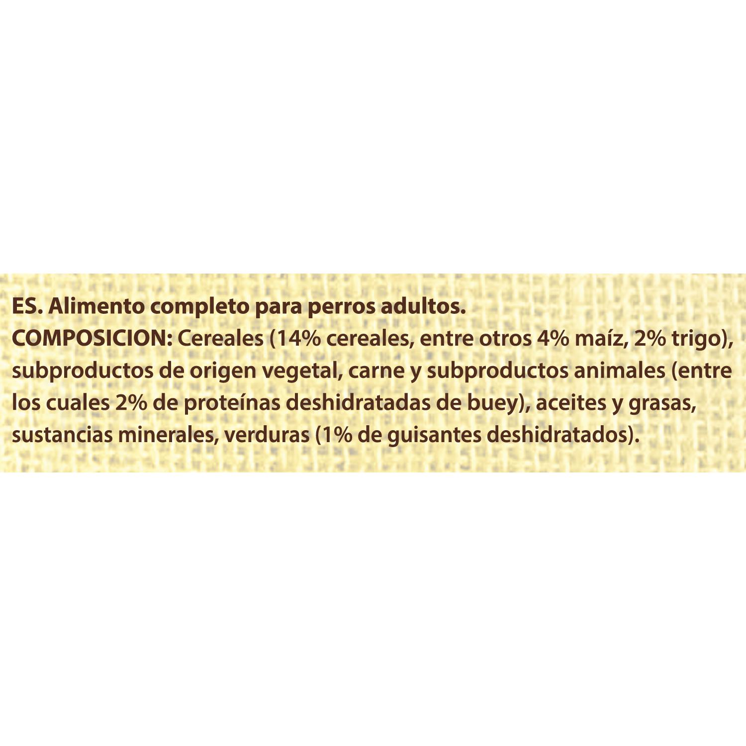 Pienso para perro adulto Receta Tradicional Bon Menú 15 Kg.