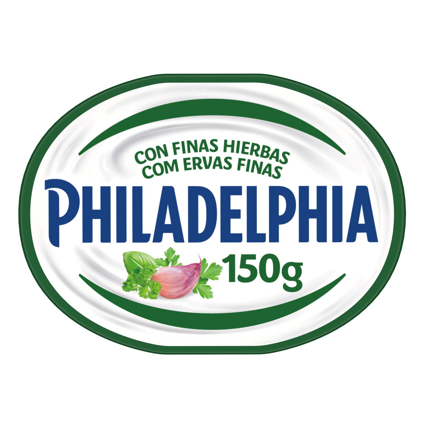 Crema de queso con finas hierbas Philadelphia 150 g.