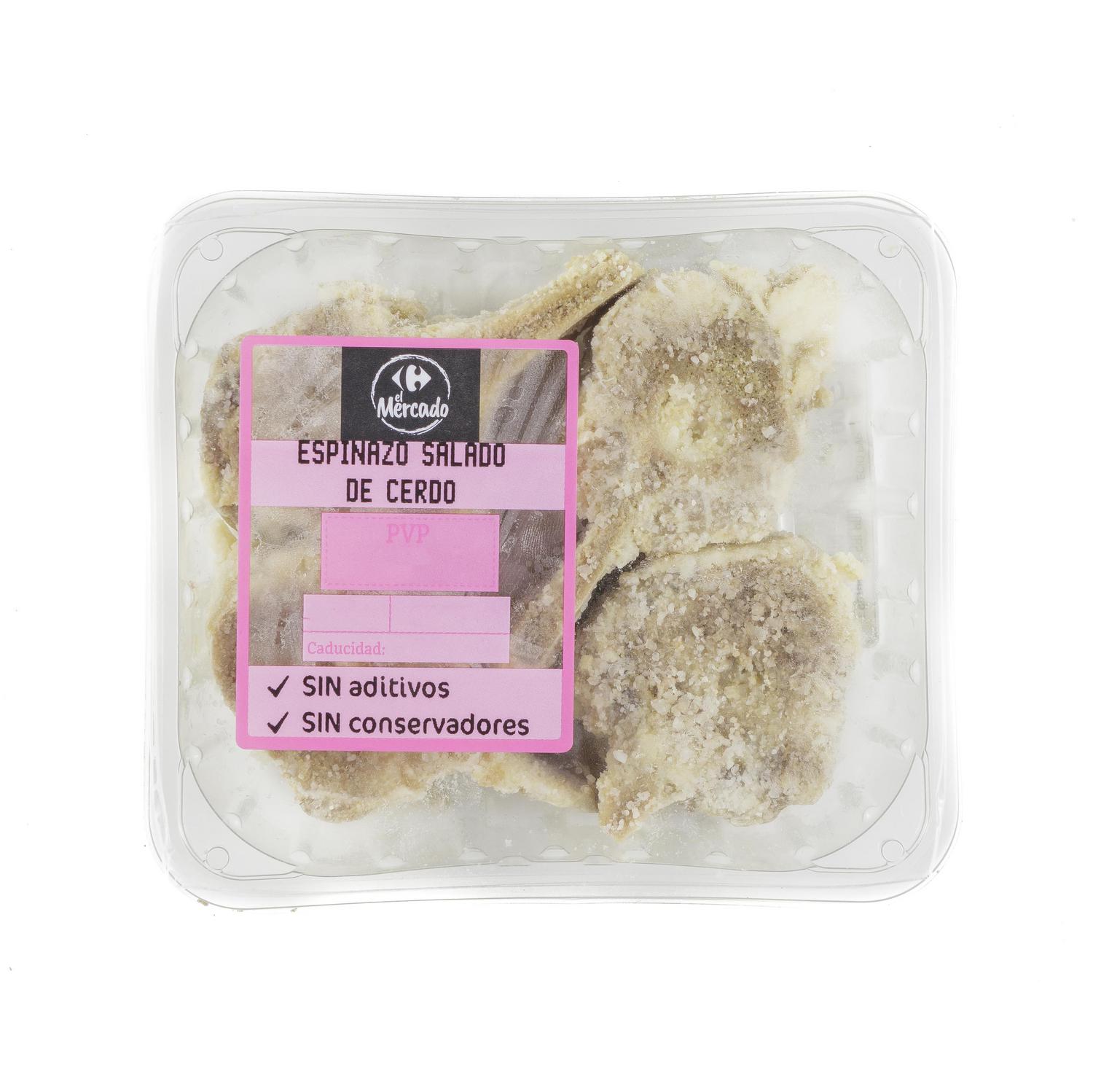 Espinazo de cerdo salado Carrefour 300 g aprox