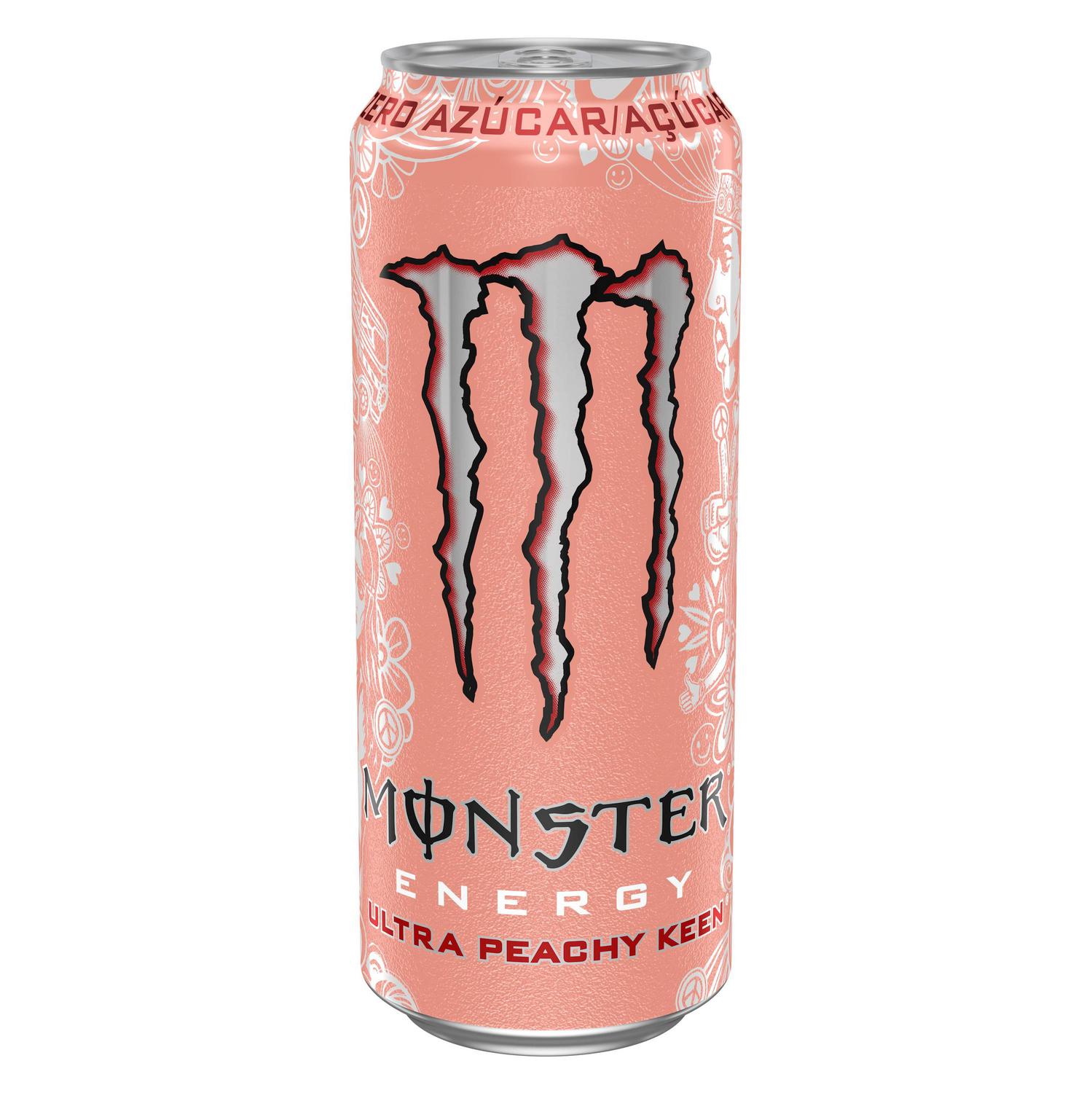 Monster Energy Bebida Energética ultra peachy keen zero azúcar lata 50 cl.